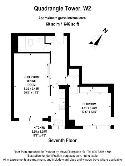 floor plan - 144 quadrangle Tower